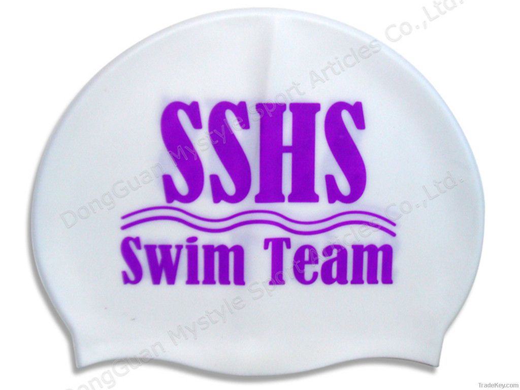 unique silicone swim caps