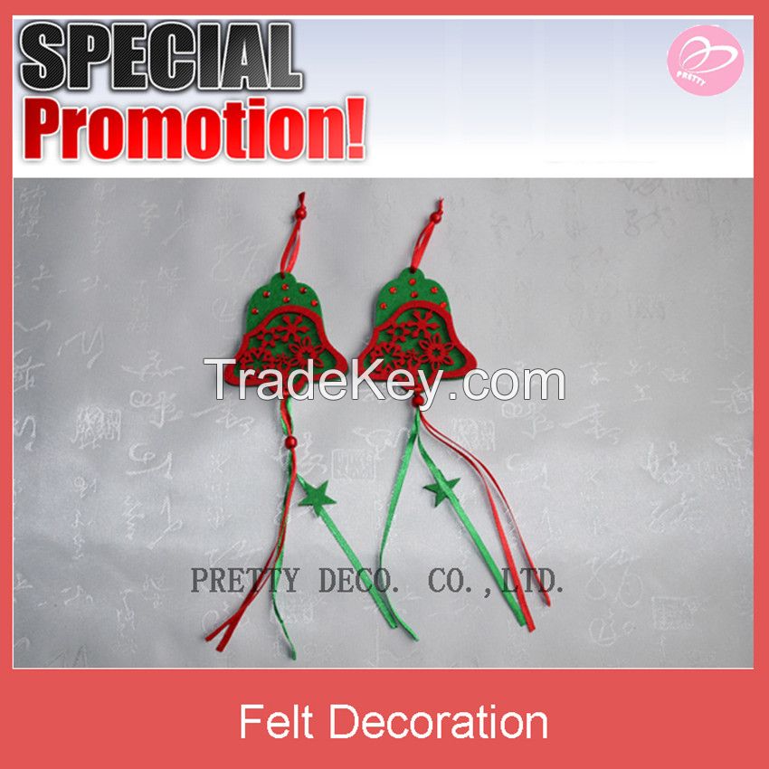 2015 New fashion felt wholesale christmas decorations