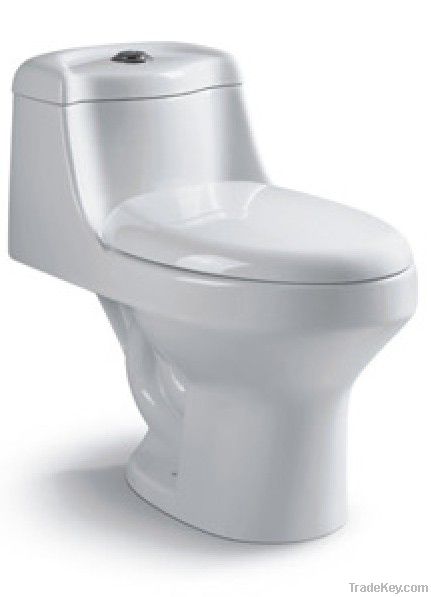 siphonic one-piece toilet