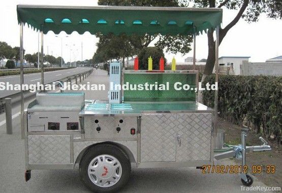 JIEXIAN 2012 mobile hot dog cart