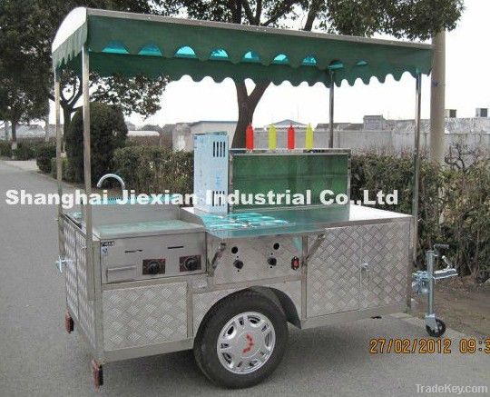 JIEXIAN 2012 mobile hot dog cart