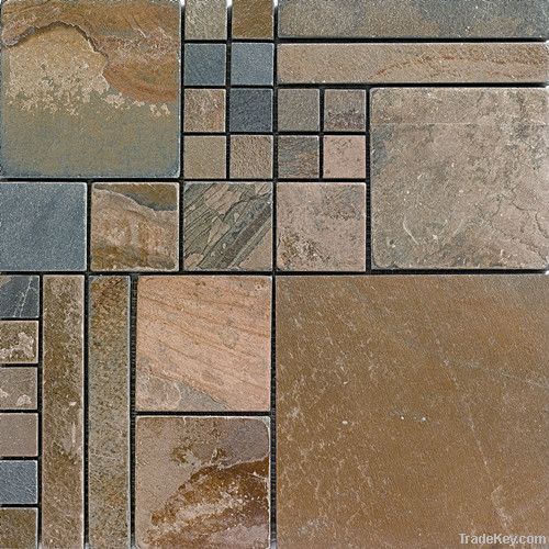 Stone Mosaic , Mosaic tiles, Chinese Mosaic , Slate Mosaic