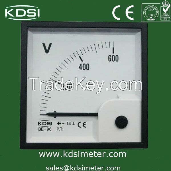 BE-96 taiwan technology analog panel meter ammeter voltmeter