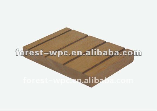 2012 Easy to install and low laborn cost wpc outdoor decking board