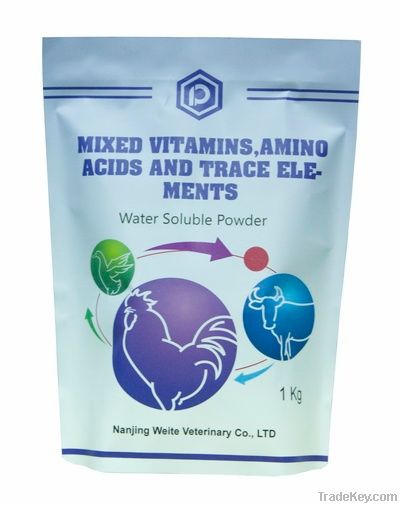 MUTI VITAMIN, ELEMENTS AND AMINO ACIDS POWDER