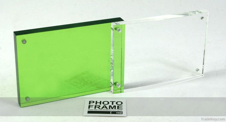 acrylic photo frame