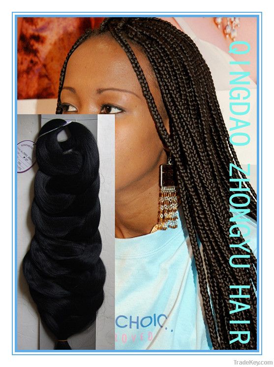 kanekalon jumbo braid hair extention.