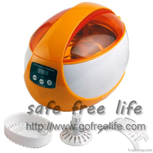 Mini Digital Ultrasonic Cleaner 0.75L with Degas