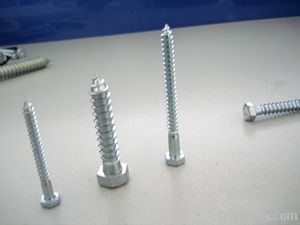 Hex head wood screw