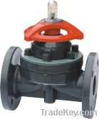 plastic diaphragm valves, flange diaphragm valves