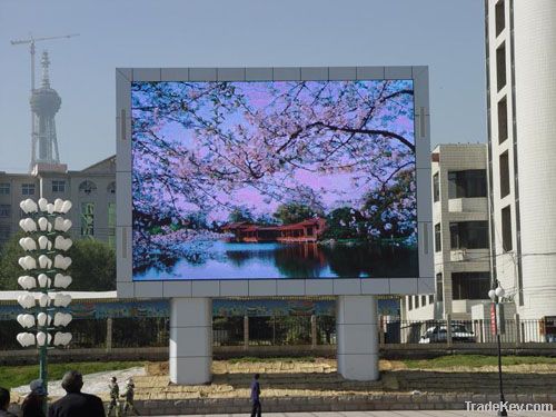 Outdoor full color advertising LED display