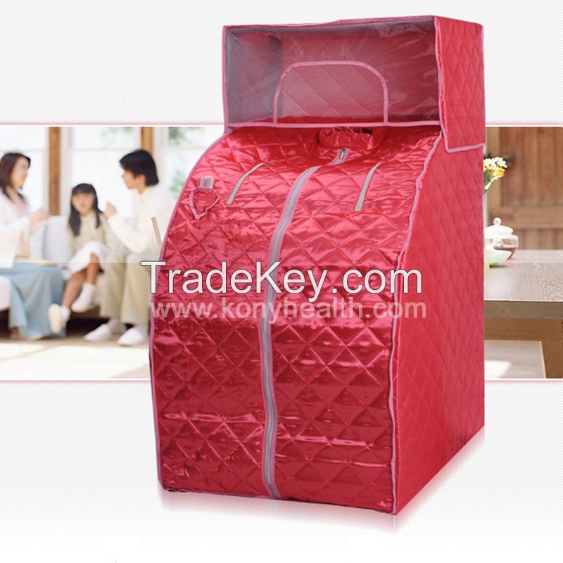 full body portable steam sauna with headcover for home use or beauty club