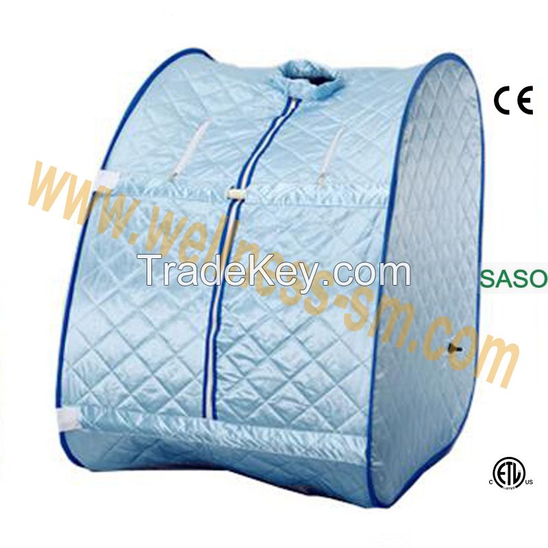 half body portable steam bath sauna for home use as personal care hot therapy beauty equipment