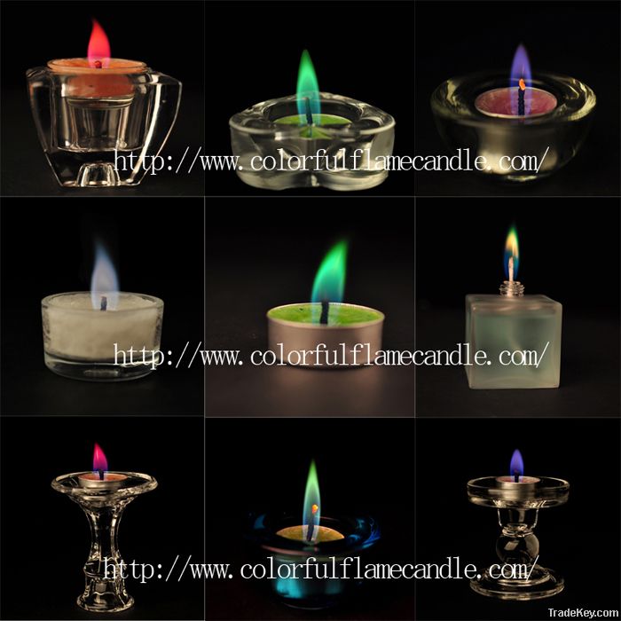 2013 party decoration colorful flame wedding candle