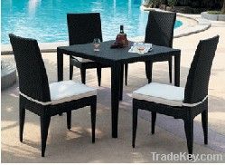 rattan dining set