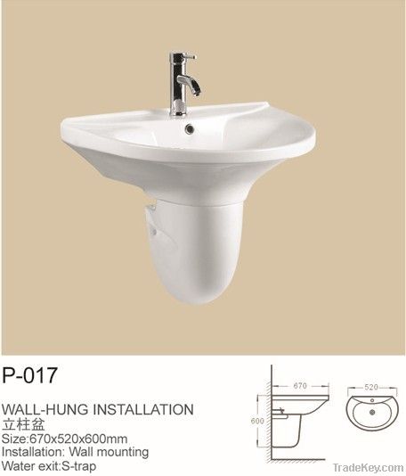 Bathroom Wall Hung Basin