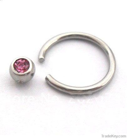 Kaiyu Ball Captive Ring , Captive Bead Rings, Body Piercing