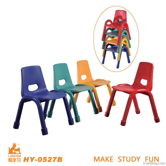 Kindergarten chair / kids plastic chair