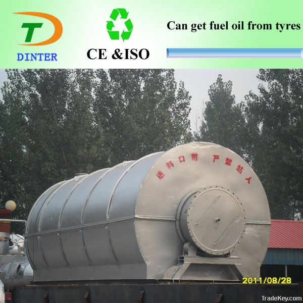 waste tire to diesel plant