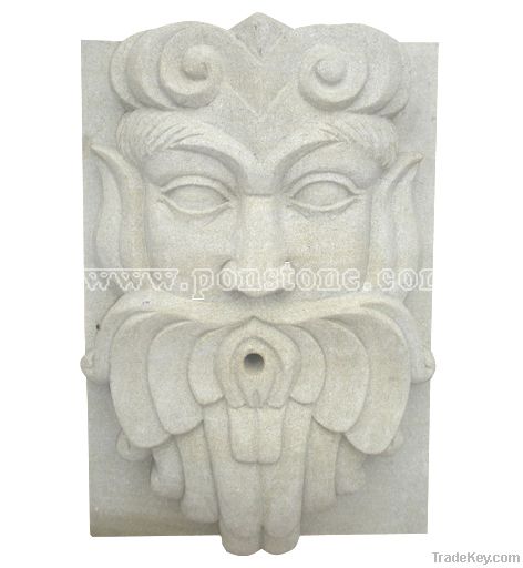 Yellow sandstone sculptures