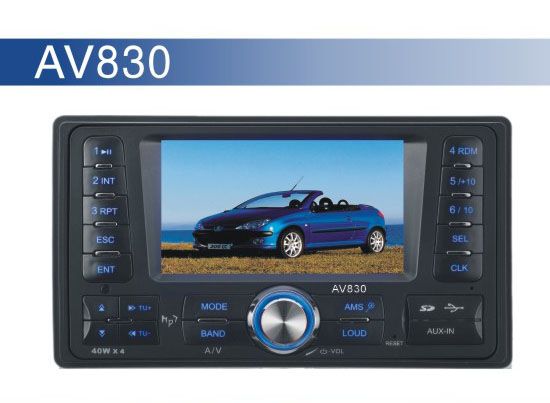 AV830 2DIND Car MP5 Player With 18 FM Stations, Support MP3/USB/SD, EQ Function