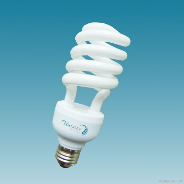 half spiral energy saving lamp