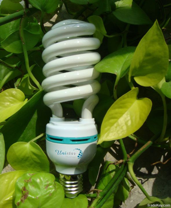 30W half siral energy saving lamp/cfl