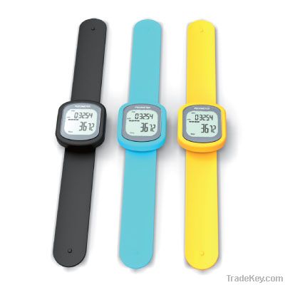 New design hotsale fashionable touch best digital pedometer watch