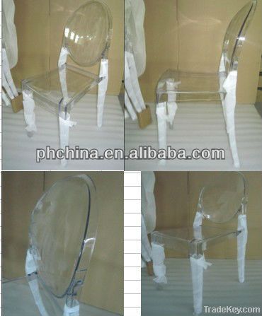 RY-003  clear acrylic ghost chair