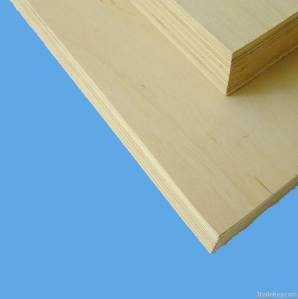 EO grade birch plywood, poplar core