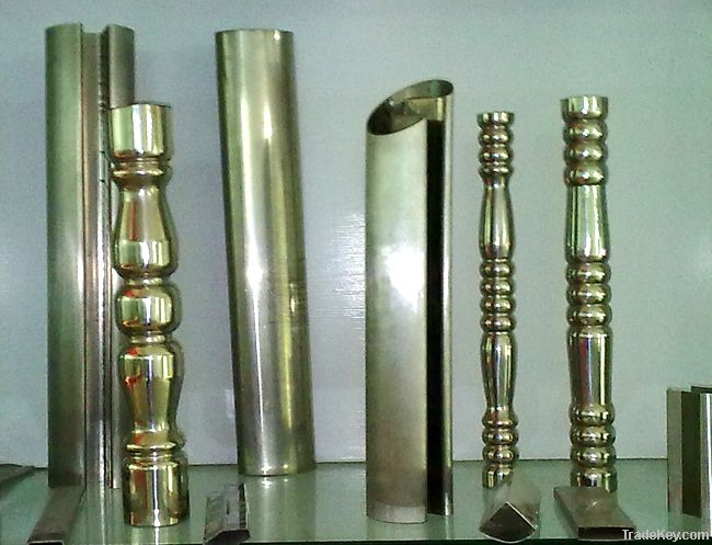 Stainless Steel Embossed Tube Pipe