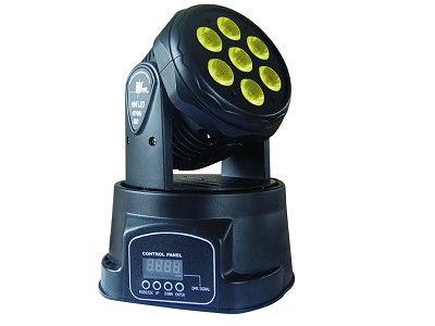 10W, 7pcs 4 in 1 RGBW LEDs Moving Head Light, Moving Head stage lighting, Moving Head light, Stage Lighting system