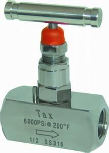 High quality Needle Valve Above 6000PSI Pressure NPT Screaw End