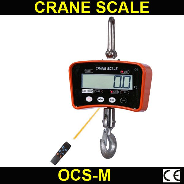 OCS-M 38mm LED display pocket scale 100-1000kg