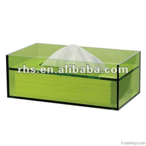 acrylic tissue box