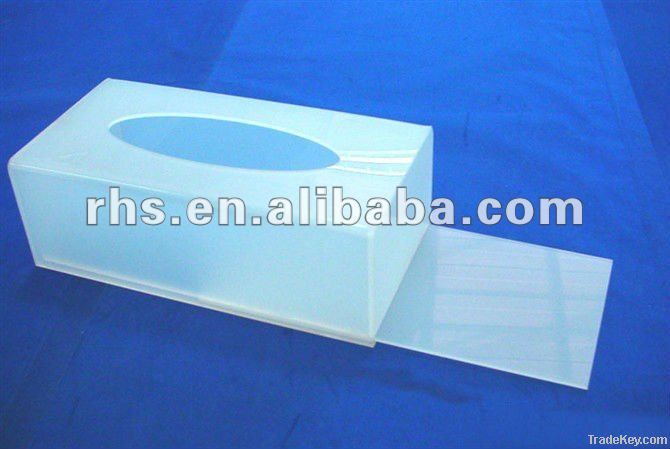 acrylic tissue box