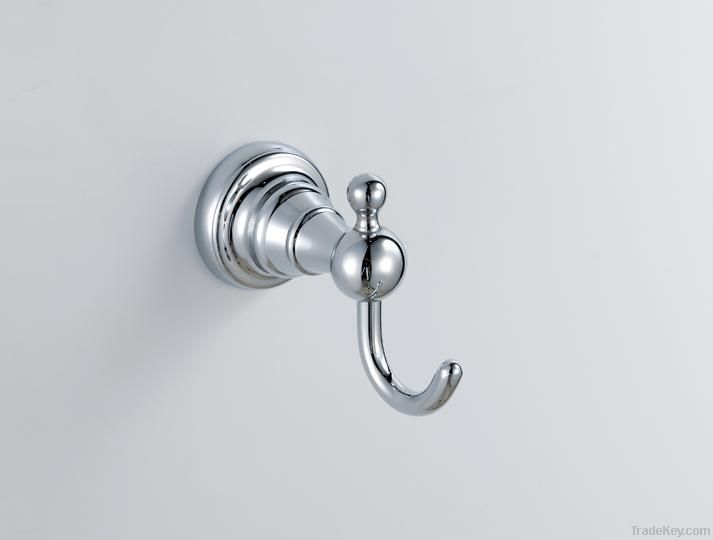 brass chrome plated robe hook