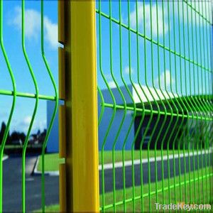 Curvy Welded Fence