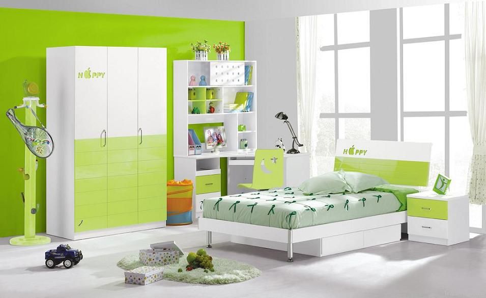 MDF Panels kids Bedroom Set