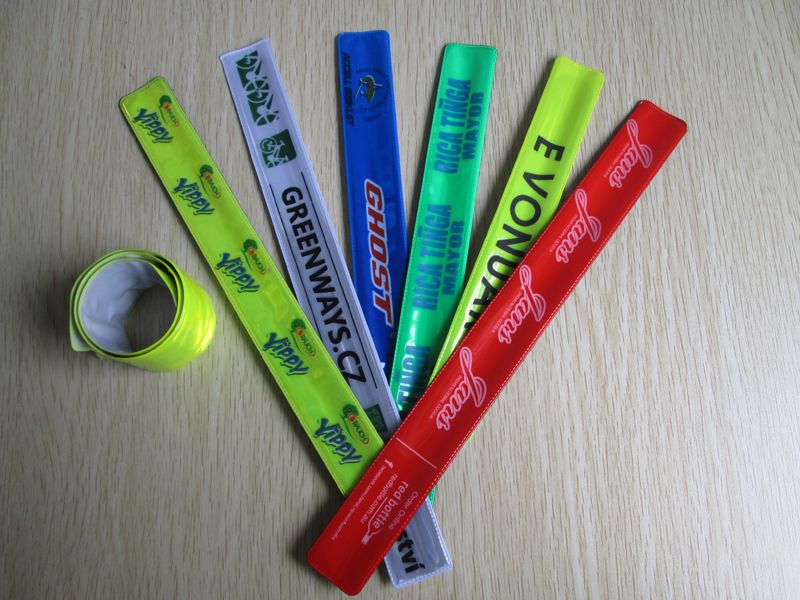 Custom Cheap Promotional PVC Slap Bracelets/Slap Band