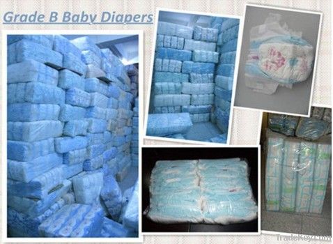 Grade B baby diaper