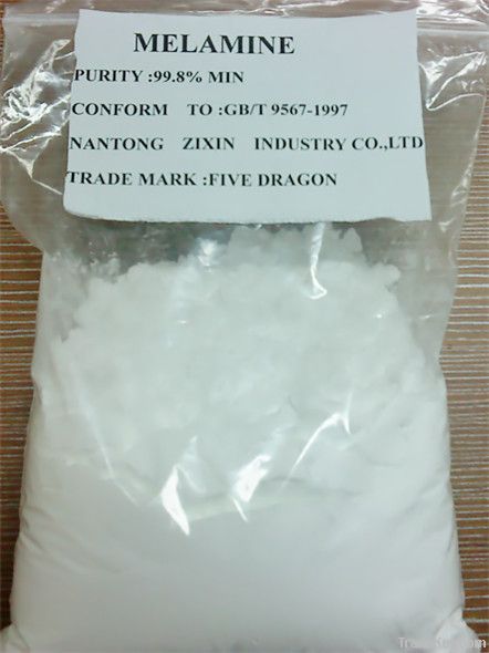 melamine supplier melamine powder for glue 99.8%min