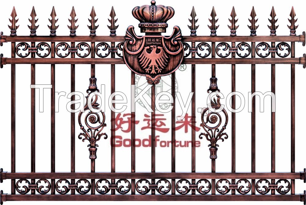 Garden Aluminum Fence with CE and SGS Certification