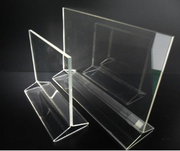 Acrylic Counter Sign Poster Holder Frame