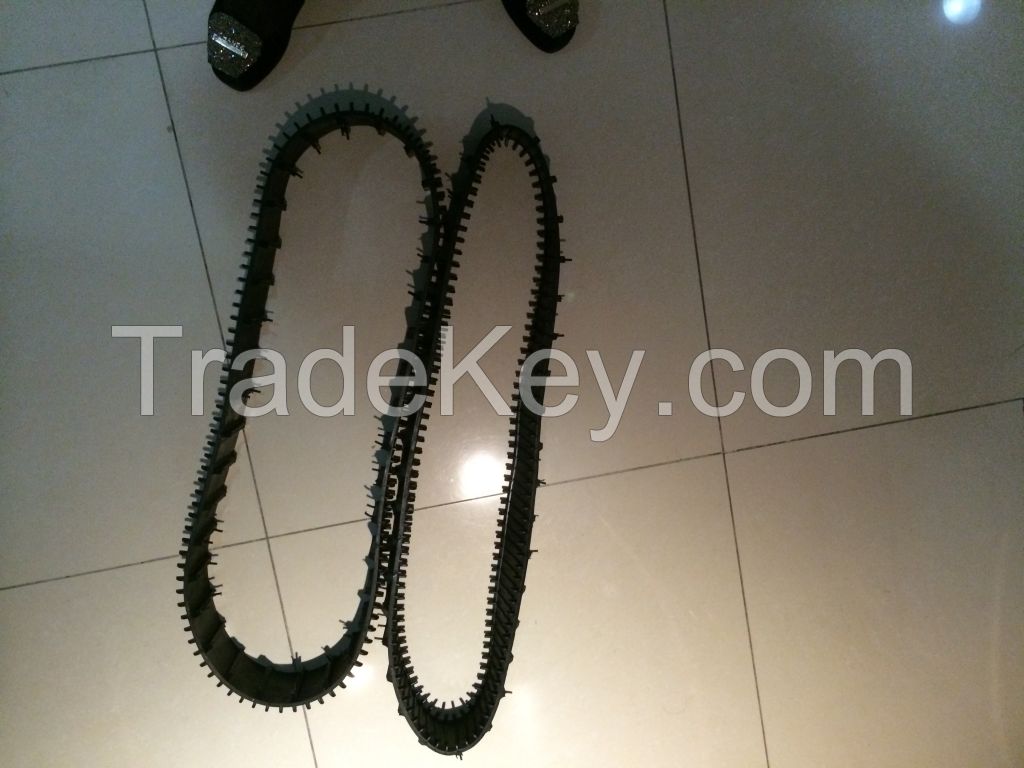 High quality robot rubber track(80*15*108)