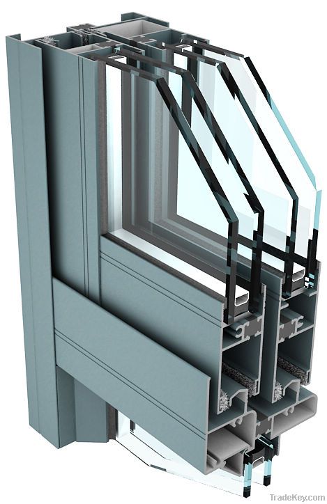 Thermal Break Energy Saving Aluminum Window Profile