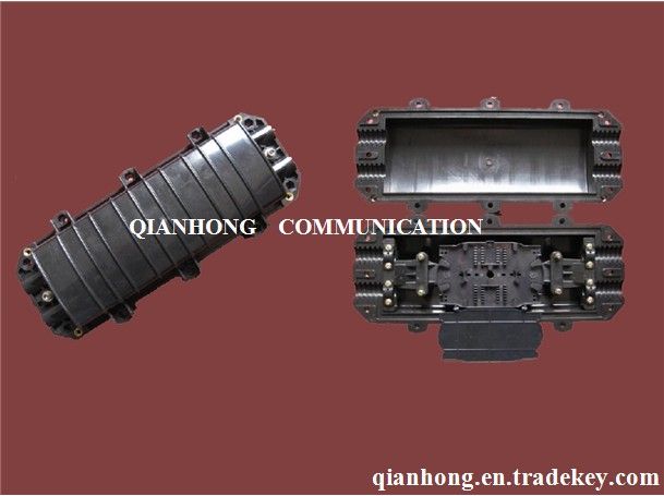 horizontal fiber optic splice closure