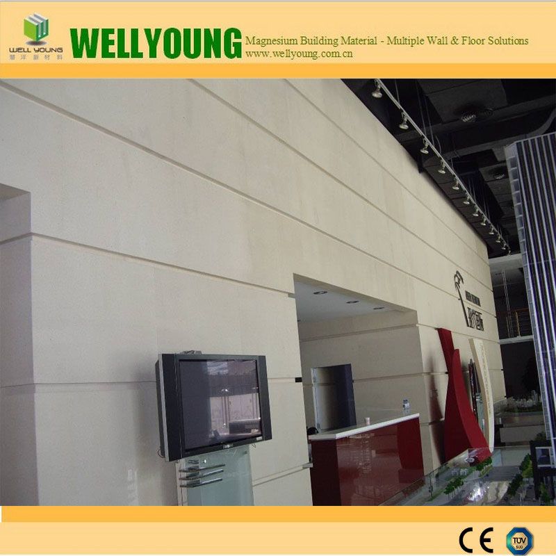 Glass Magnesium Fireproof Partition Mgo Wall Board