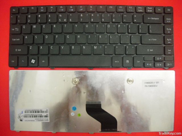 Keyboard For Acer Aspire 3810T 4810T