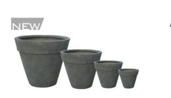 Cone bonsai garden pot